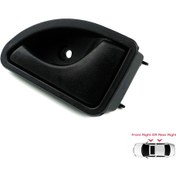 Resim Renault Kangoo Twingo Mk1 için İç Sağ Kapı Kolu Siyah 7700309314 N11.14901 