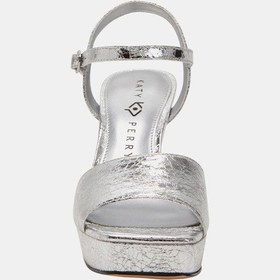 Resim Katy Perry The Square Open Kadın Gümüş Topuklu Sandalet Gümüş 