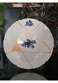 Resim Konyax 2 Kişilik Pasta Tabağı Set Abra Çok Renkli 