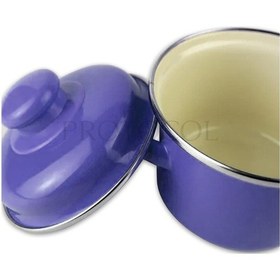 Resim Protocol London Emaye Mini Derin Tencere 12 Cm 900 Ml - Mavi 