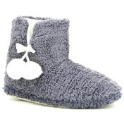 Resim Unisex Panduf Ev Botu Ev Ayakkabısı Koyu Gri 