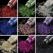 Resim 30g/1.058oz Cam Kırık Taş Reçine Dolguları - DIY Takı Yapımı için Düzensiz Şekilli Çok Renkli Işıltılı Taşlar, Epoksi Reçine Kalıpları, El Sanatları & Sanat Süslemeleri, Canlı El Sanatları Malzemeleri, Çok Yönlü El Sanatları Materyali 