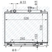 Resim Motor Su Radyatoru Accent Era 1.5 Crdi 2005- Otomatik 504610174 