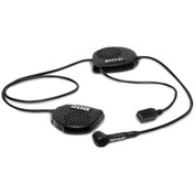Resim Motosiklet Intercom Bağlantı Unıversal İki Kulaklı Intercom 