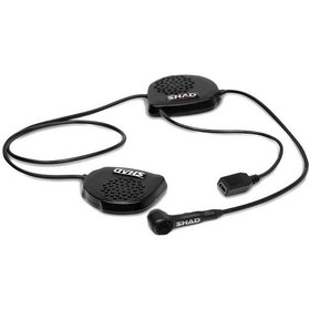 Resim Motosiklet Intercom Bağlantı Unıversal İki Kulaklı Intercom 