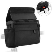 Resim Neevoyu Bisiklet Ön Çantası Çift Kullanimlı Dokunmatik Ekranlı 7 İnç Telefon Uyumlu 3l Oxford Kumaş Vurgu Taşıma Çok Renkli 