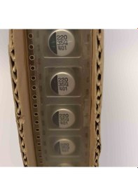 Resim Vgv227m035soanh030 220mf 35v 10x10.2 Smd Kondansatör 30 Adet 