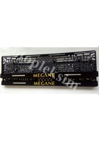 Resim Renault Reno Megane Pleksi Takmatik Plakalık Takımı (2 Adet) 548331991 