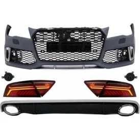 Resim Audi A7 Rs7 Body Kit Dönüşüm Kiti Facelift Makyajlı Görünüm 2011 / 2015 
