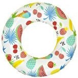 Resim Bestway Tropikal Meyve Simidi Sarı 61 Cm 