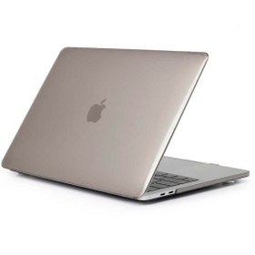 Resim Macbook 13.3' Air M1 A1932\u002FA2179\u002FA2337 Şeffaf Sert Koruma Kapağı Hava Kanallı Msofty 