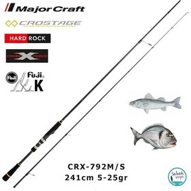 Resim Major Craft Crostage Crx-792m/s Hard Rock 241cm 5-25gr 2p Spin Kamış Standart 