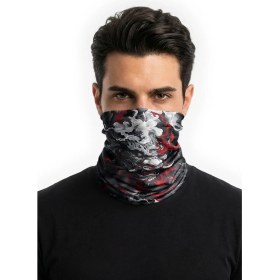 Resim Oni Boyunluk Bandana Maske Buff Buffed 