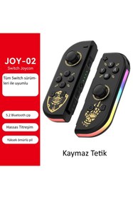 Resim WOTOBE JOY-02 Switch/Switch OLED Uyumlu Siyah JoyCon Joystick 