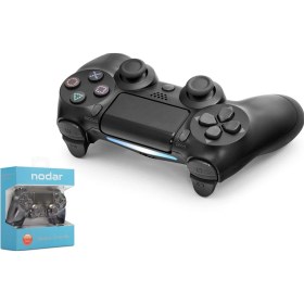 Resim Nodar Nd400 Dualshock Titreşimli Ps4 Kablosuz Oyun Kolu - Siyah 