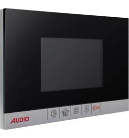 Resim AUDIO 001181 4,3 Inç Slim Görüntülü Diafon Bus Plus Mekanik Butonlu Siyah 