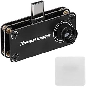 Resim Thermal Imager, Type-C Arayüzü 32 * 32 Çözünürlük Termal Görüntüleyici Çok İşlevli Sıcaklık Ölçüm Ölçer Cep Telefonu OTG İşlevli Android Cep Telefonu için 