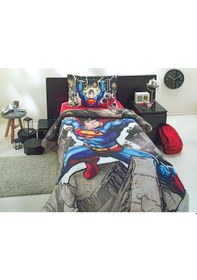 Resim Özdilek Superman Stone Tek Kişilik Lisanslı Kapitone Çocuk Nevresim Takımı 