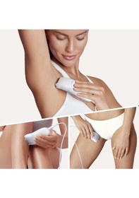 Resim Braun Silk-épil 5 5825 3'ü 1 Arada Kablolu Kuru Kullanım Epilatör + Bikini Trimmer 