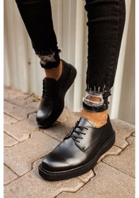 Resim Chekich CH001 Fantasya Siyah Taban Erkek Ayakkabı SİYAH 