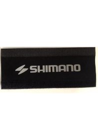 Resim Shimano Bisiklet Reflektörlü Kadro Koruyucu Ve Zincir Koruyucu Gri Bisiklet Kadro Koruma Kılıfı Siyah 