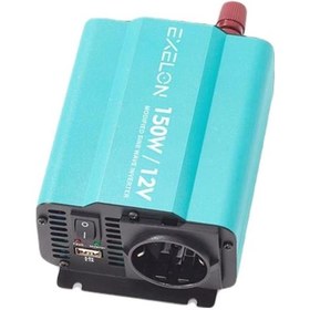 Resim Exelon 12 V 150w Modifiye Sinüs İnverter 