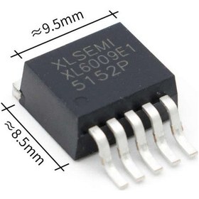Resim XLSEMİ XL6009E1 TO263 400KHz 35V 4A Regülatör Entegre 
