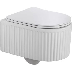 Resim Lena - Asma Klozet Parlak Beyaz Kapak Dahil Outlet - ET-W1000MB- 