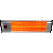 Resim UFOMAX Wall Duvar Tipi Uzaktan Kumandalı -INOX- 2500W Carbonmatic Isıtıcı (2 KADEMELİ) UC-450 