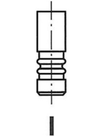 Resim GÜNEŞ 2570-2571-STD Subap Takımı Ceres 2200 Std 8V 