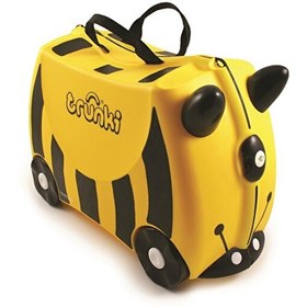 Resim Trunki Arı Bernard Binilen ve Sürülen Çocuk Valizi TR000044 