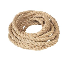 Resim 6 Mm 40 Metre Jüt Halat Ip Dekoratif Hasır Ip Kendir 