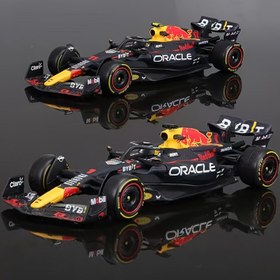 Resim Burago 1:43 F1 Modeli Normal Sürüm 2023 Red Bull Racing RB19 #1 Ve #11 Alaşımlı Araba Formula Döküm Oyuncak 