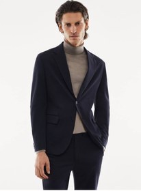 Resim MANGO Man Dar Kesim Streç Blazer Ceket 