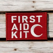 Resim Ex Patch First Aid Kit Ilk Yardım Çantası Yazılı Patch Peç - 8x5 Cm 