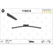 Resim Valeo SİLECEK SÜPÜRGESİ ARKA GOLF6-GOLF7-POLO-FABIA 280 MM 5K6955427A 6Q6955425A 3C9955425 
