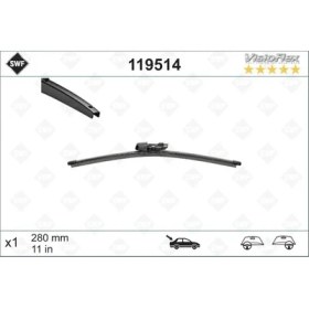 Resim Valeo SİLECEK SÜPÜRGESİ ARKA GOLF6-GOLF7-POLO-FABIA 280 MM 5K6955427A 6Q6955425A 3C9955425 