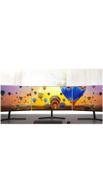 Resim CetKing 1c 23.8 Inç Fhd Monitör (Isp, 1920X1080, 16:9, 60 Hz) 