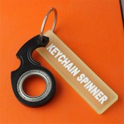 Resim 3 adet/takım Dönen Anahtarlık - Dayanıklı Plastik, 360° Döndürme, Parmak Jiroskopu, Anahtar Düzenleyici, Anahtarlık 