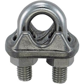 Resim Çelik Halat Klemens 10 Mm 5 Adet 