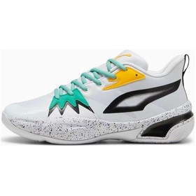 Resim Puma Genetics Speckle Erkek Basketbol Ayakkabısı C-pum310405e10p01 Beyaz 
