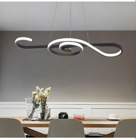 Resim Nota Model Modern Sarkıt Beyaz Işık Ultra Power Avizeş 