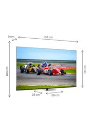 Resim Thomson 75QG7C14 75" 190 Ekran Uydu Alıcılı 4K Ultra HD Google QLED Pro TV 