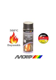 Resim Motip Isıya Dayanıklı Yanmaz Gri Sprey Boya 400 ML 