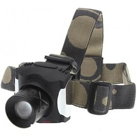 Resim Şarjlı Zoomlu Kafa Feneri-6806 Çok Renkli 