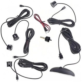 Resim Kosona Otomobil Geri Vurma Radarı, 4 Sensörlü Siyah, Led Ekran Ve Bip Alarm, 0.3-2m Algılama, Çoklu Cpu, Donma Ve Yağmur Dayanıklı 