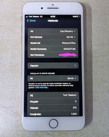 Resim İPHONE 8 PLUS 128 GB YURTİÇİ KAYITLI 