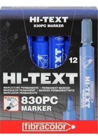 Resim Marker Beyaz Tahta Ve Koli Kalemi Kesik Uç 830pc Mavi 12'li 