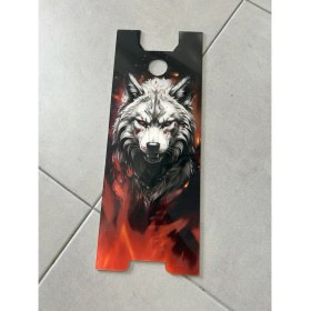 Resim Bisiklet Dünyam Onvo Elektrikli Scooter Rx4 Yapışkanlı Pleksi Tabanlık 3mm 