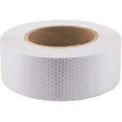 Resim Reflektif Fosforlu Petekli Şerit Bant 5cm X 25metre Beyaz Glz03902321 